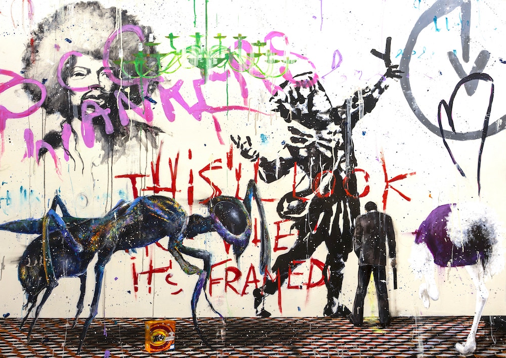 A Wall is a Good another - Angelo Accardi Art Collection